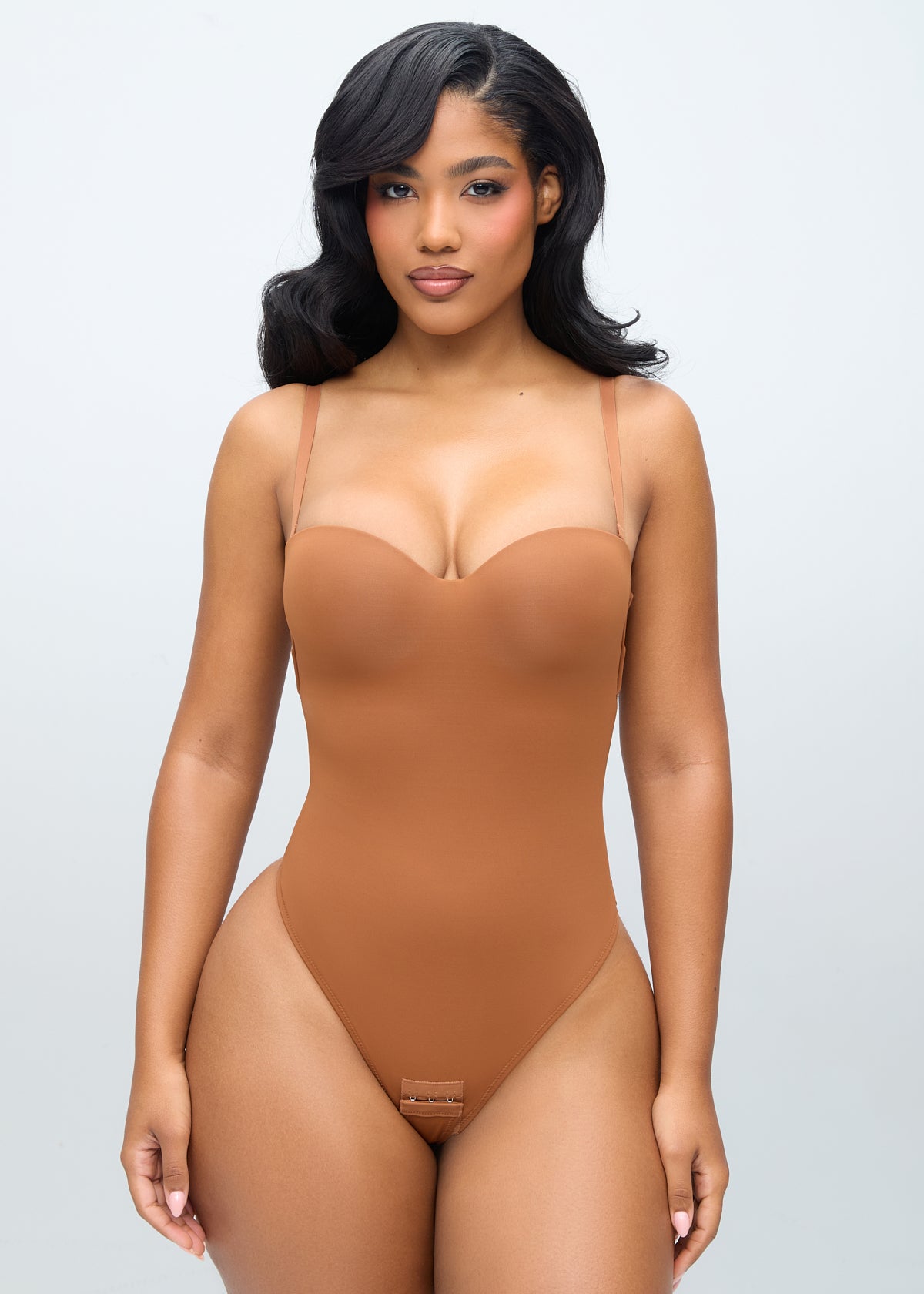 BraSculpt Strapless Bodysuit Thong