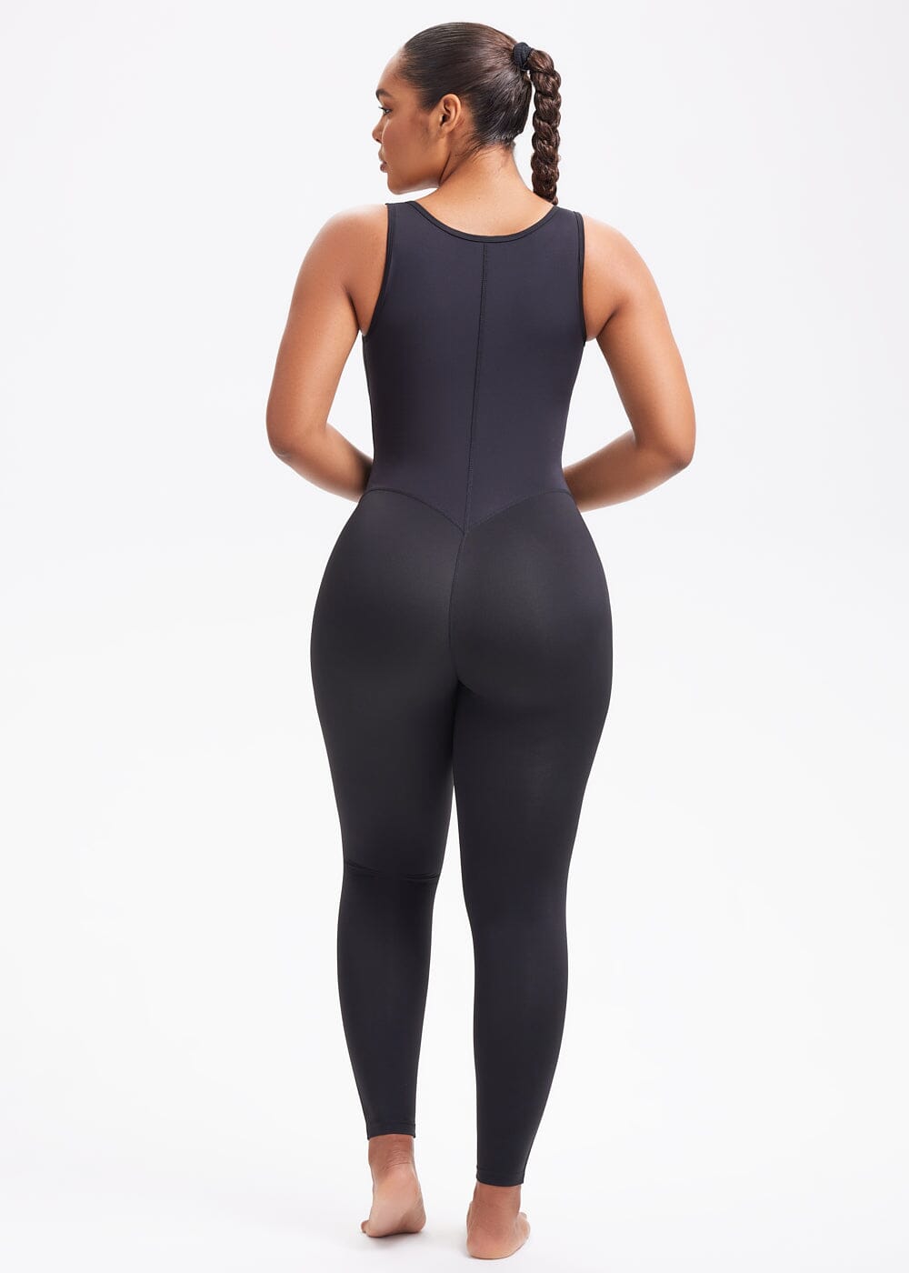 Sauna Compression Jumpsuit Leggings - She's Waisted