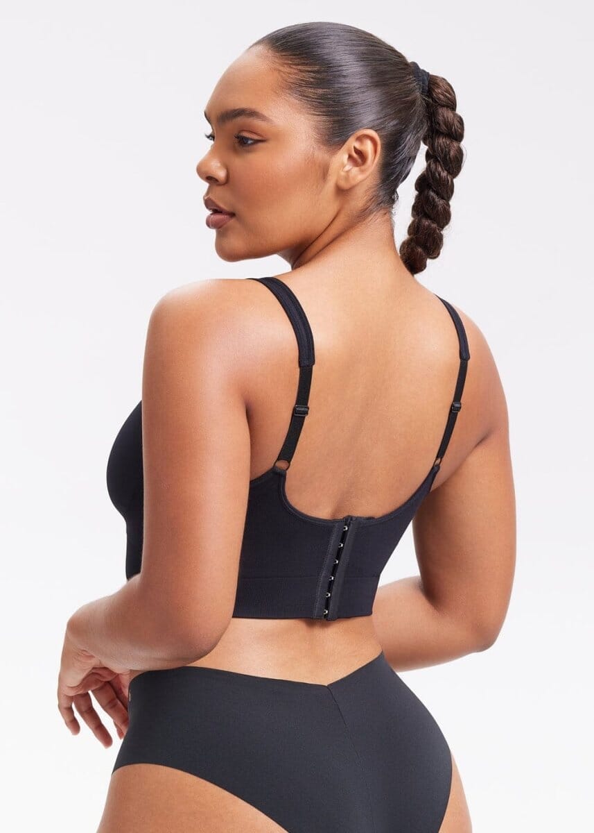 Adjustable Seamless Back Smoothing Bra - She's Waisted