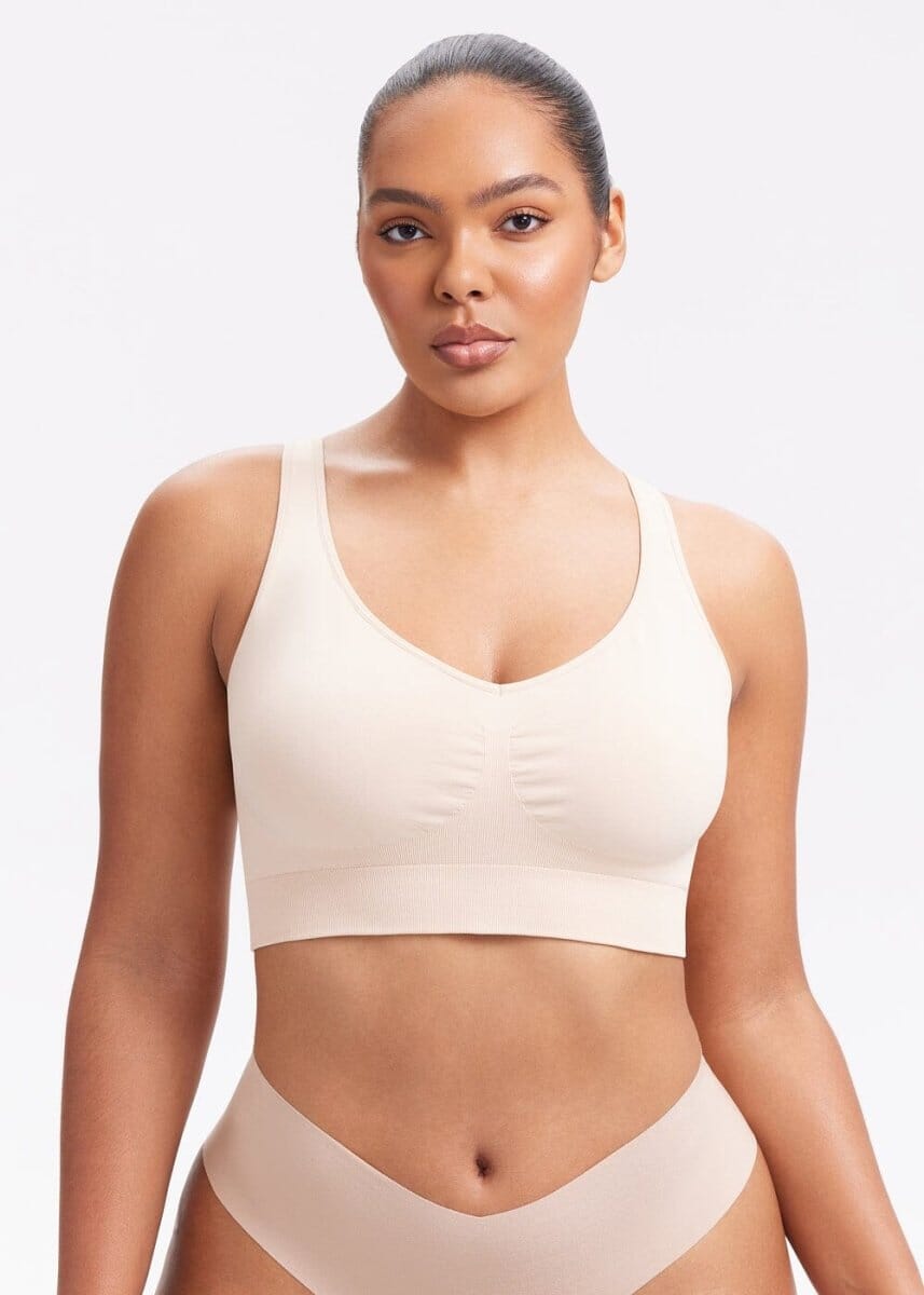 Adjustable Seamless Back Smoothing Bra - She's Waisted