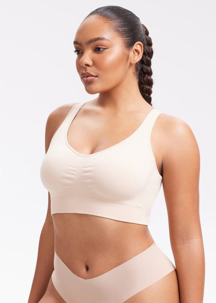 Adjustable Seamless Back Smoothing Bra - She's Waisted