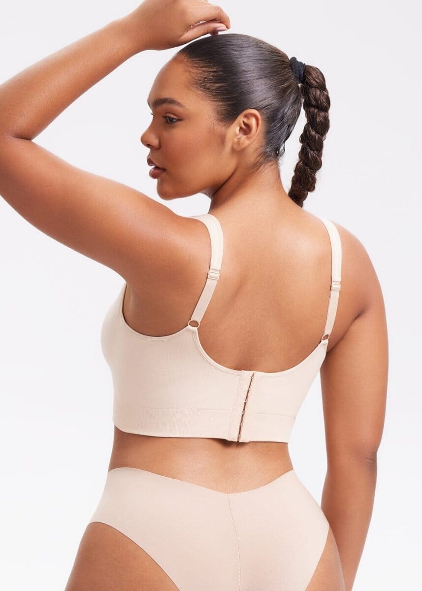 Adjustable Seamless Back Smoothing Bra - She's Waisted