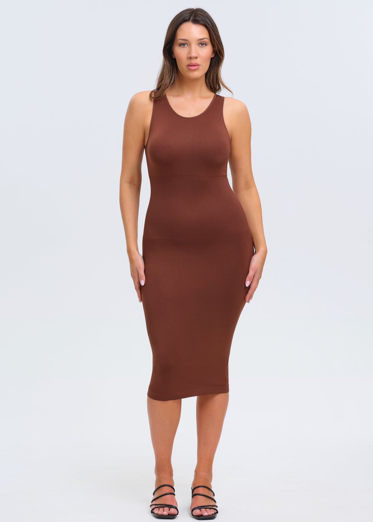 SnatchedKnit Halter Maxi Dress