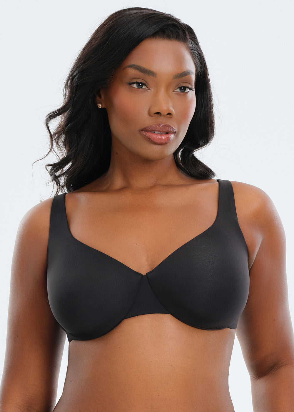 Underwire Unpadded V-Neck Bra