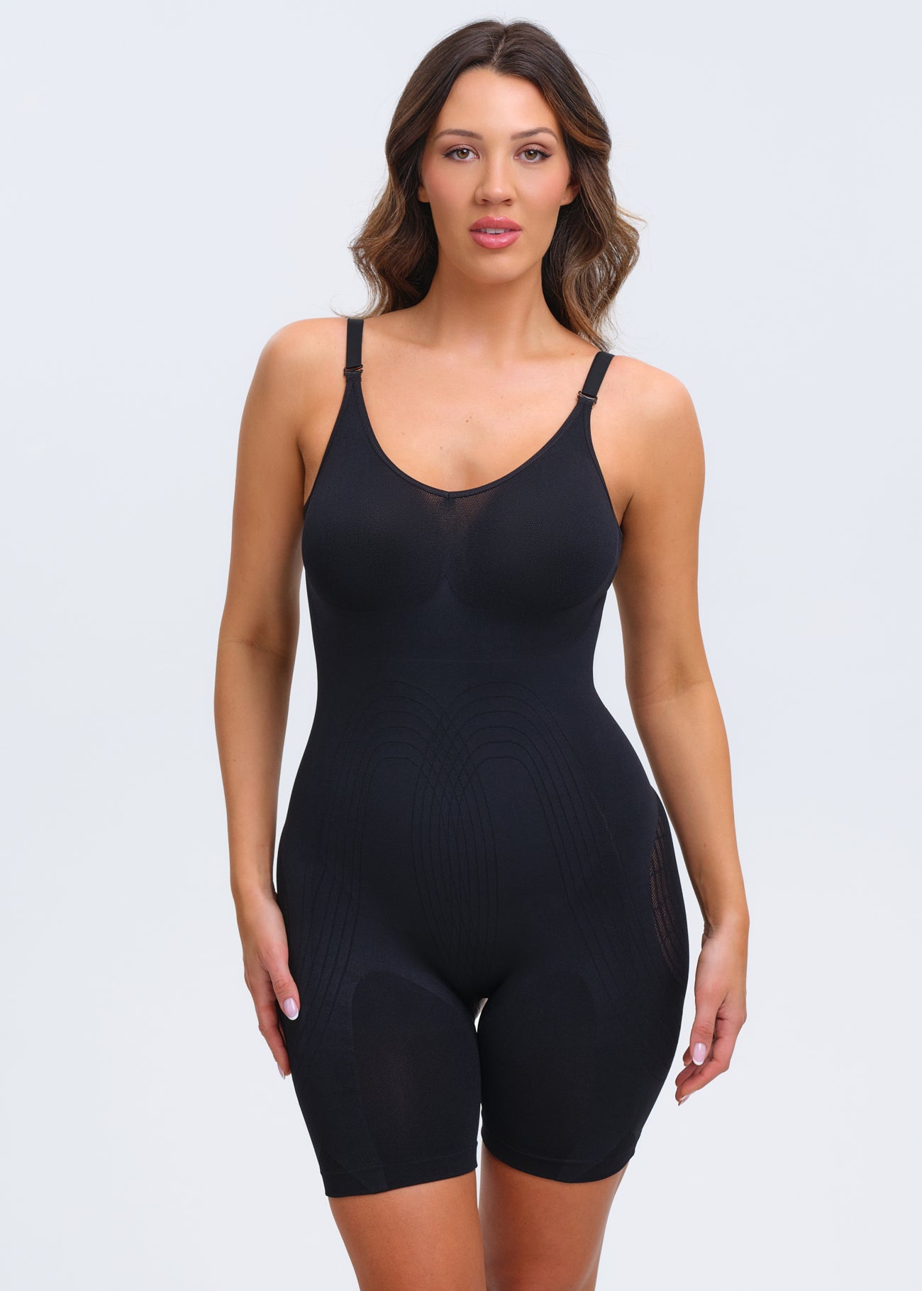 PowerMesh Sculpting Bodysuit Shorts