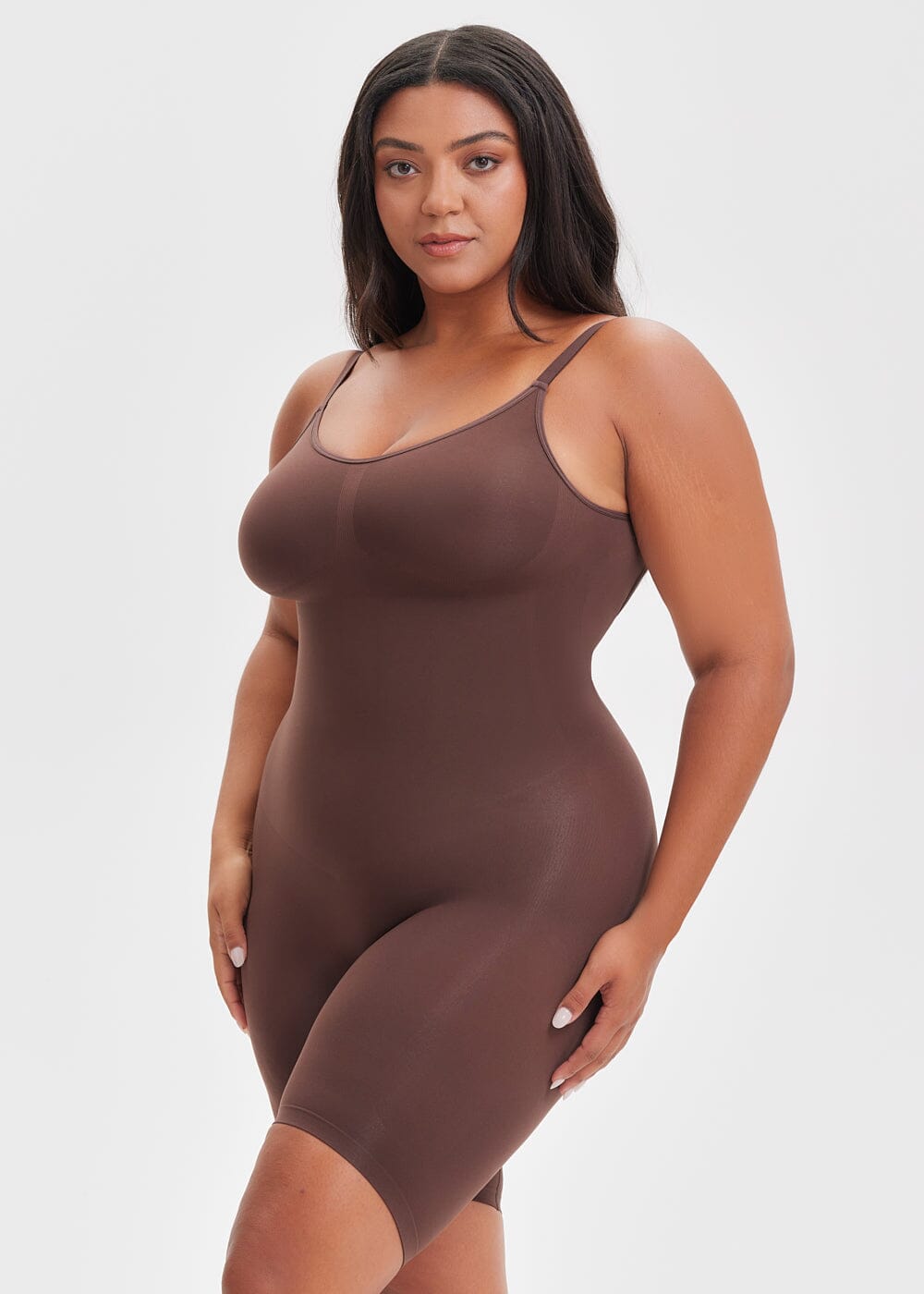 Smoothing Seamless Open Back Shaper - She's Waisted