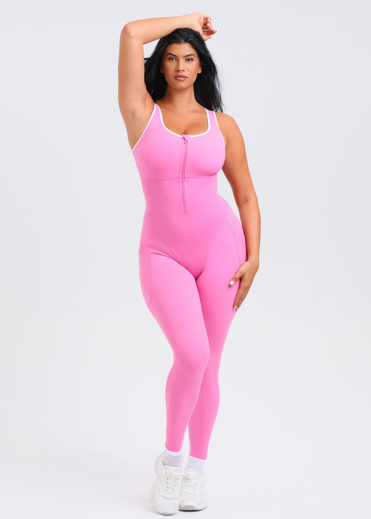 SaunaSculpt Jumpsuit W/ Pockets