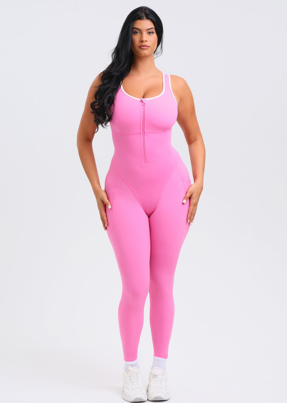 SaunaSculpt Jumpsuit W/ Pockets