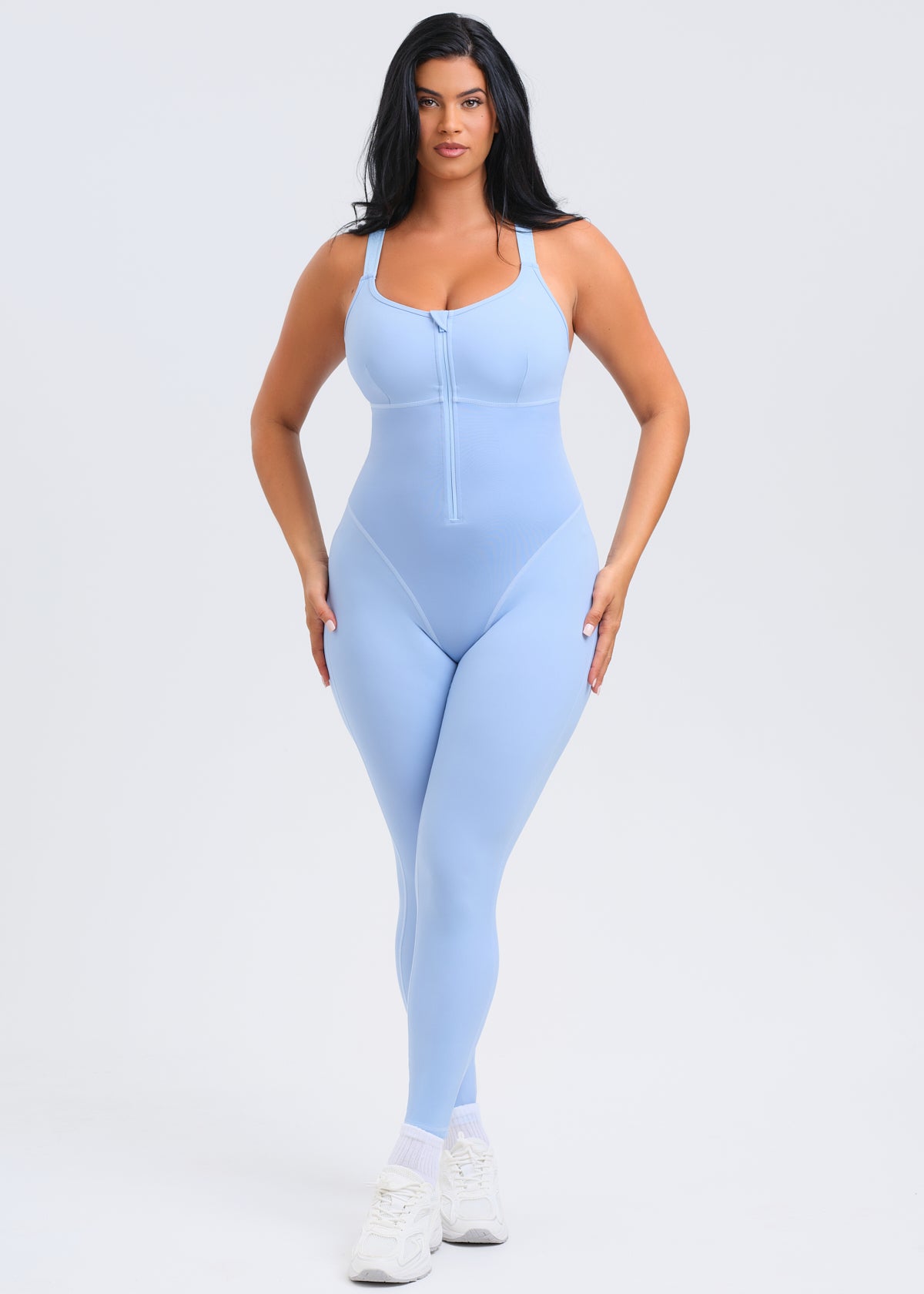 SaunaSculpt Open-Back Jumpsuit