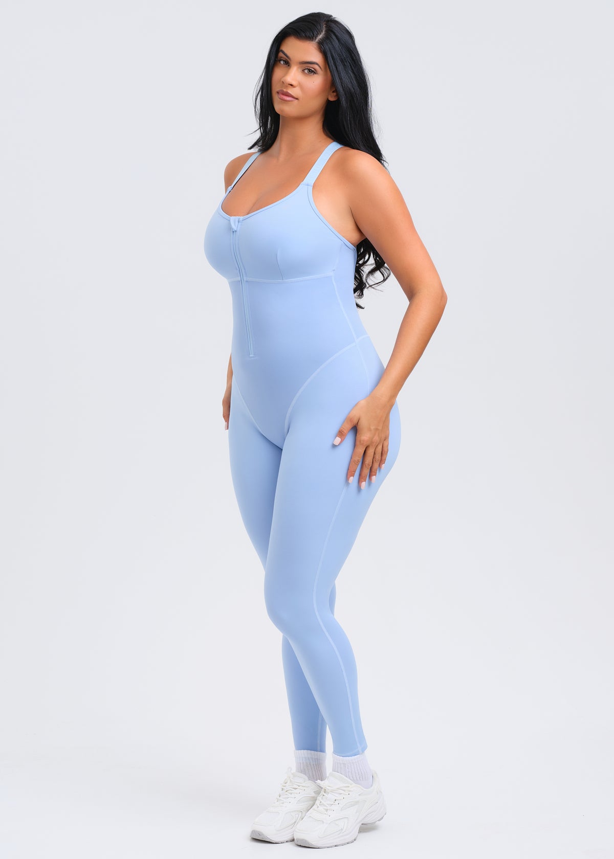 SaunaSculpt Open-Back Jumpsuit