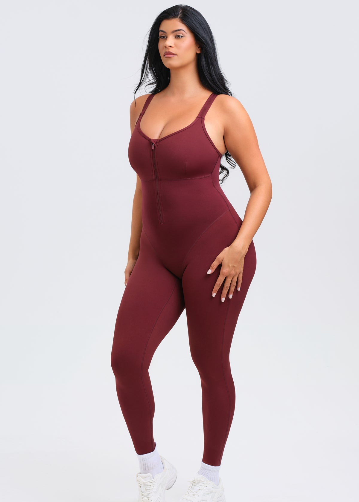 SaunaSculpt Open-Back Jumpsuit