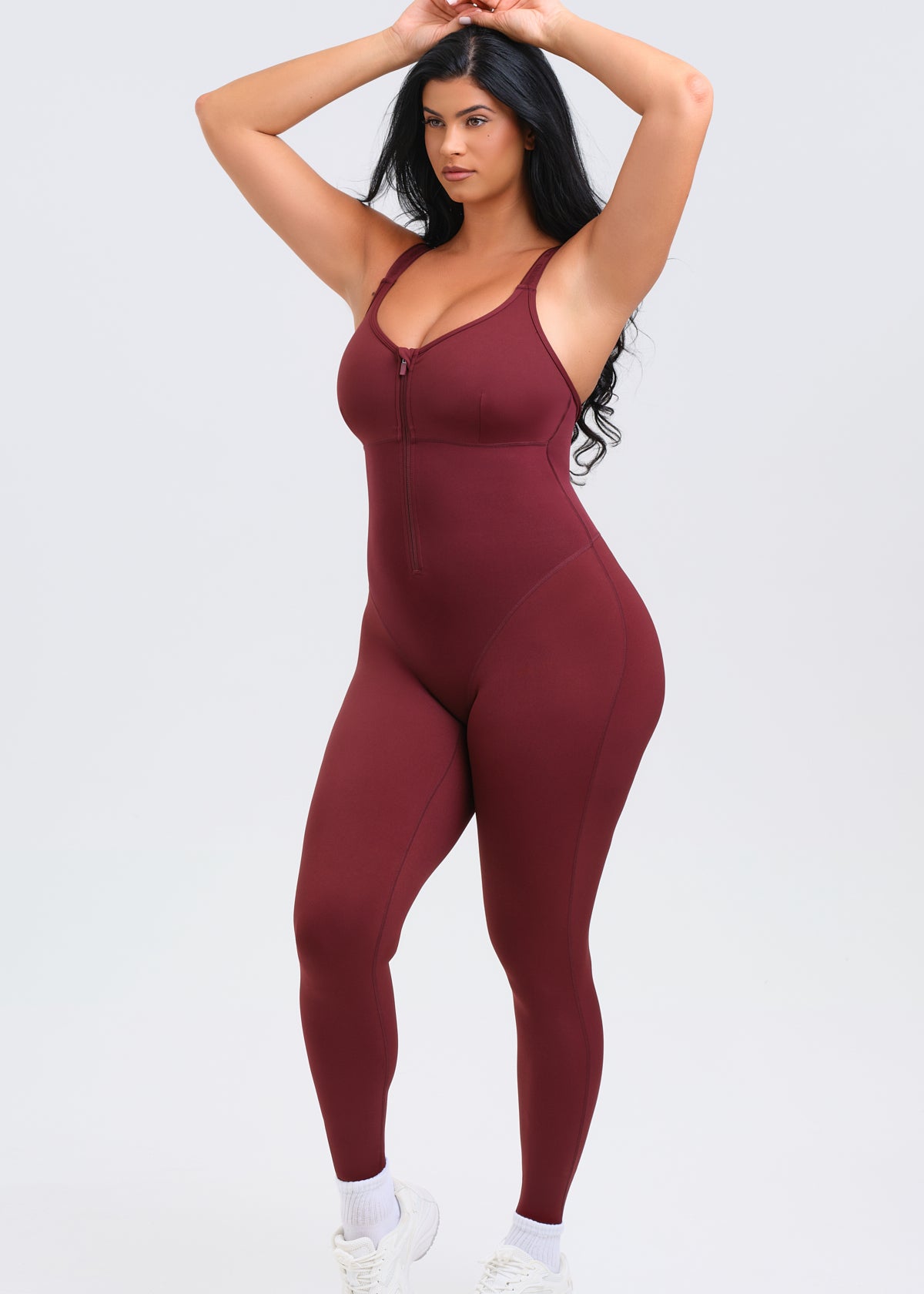 SaunaSculpt Open-Back Jumpsuit