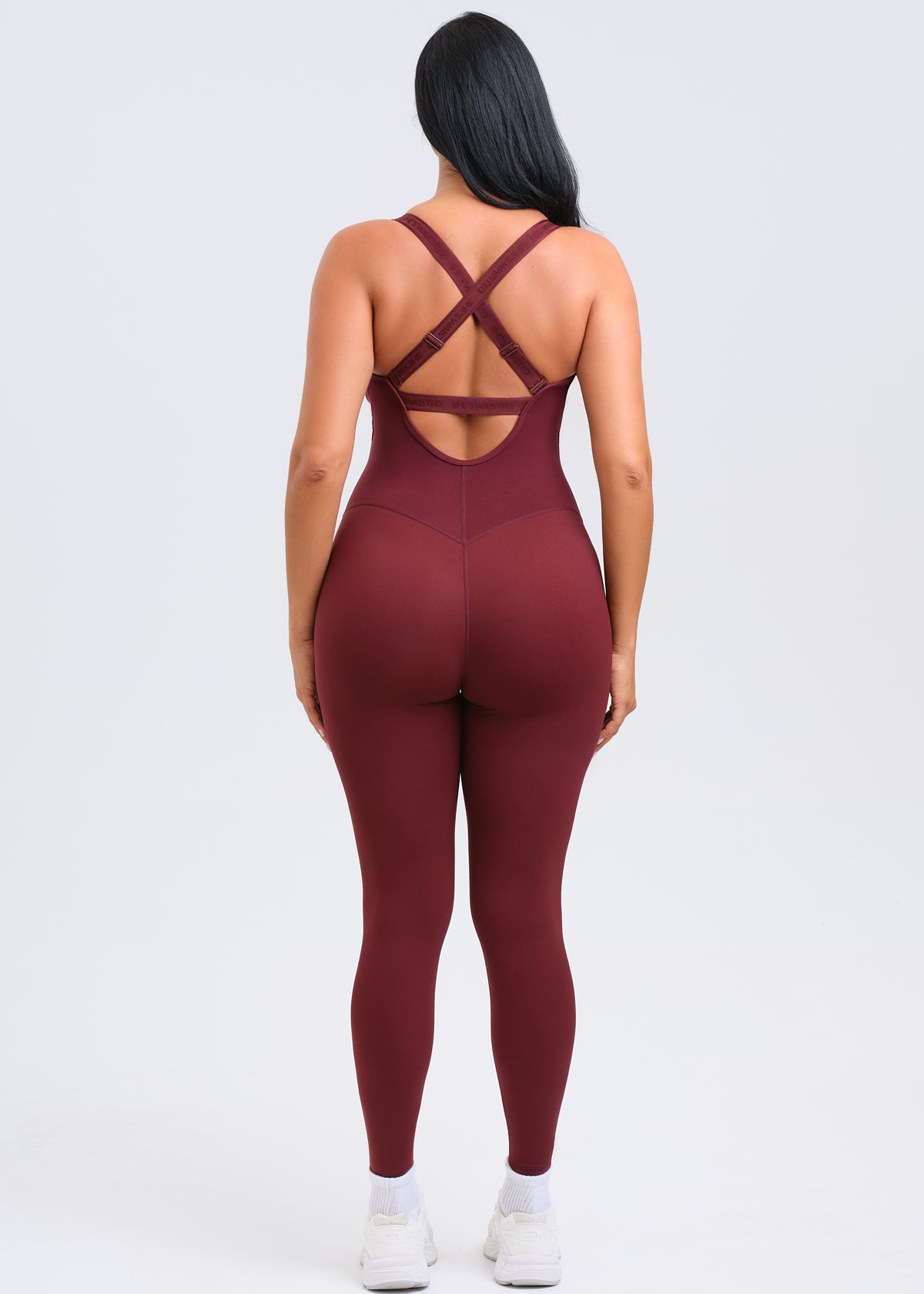 SaunaSculpt Open-Back Jumpsuit