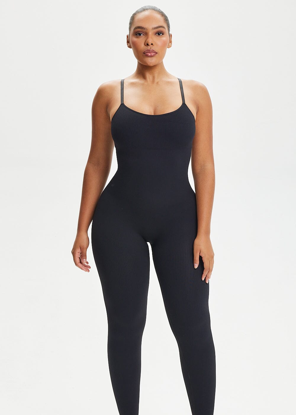 Maternity Black Snatched Rib Bump Support Leggings
