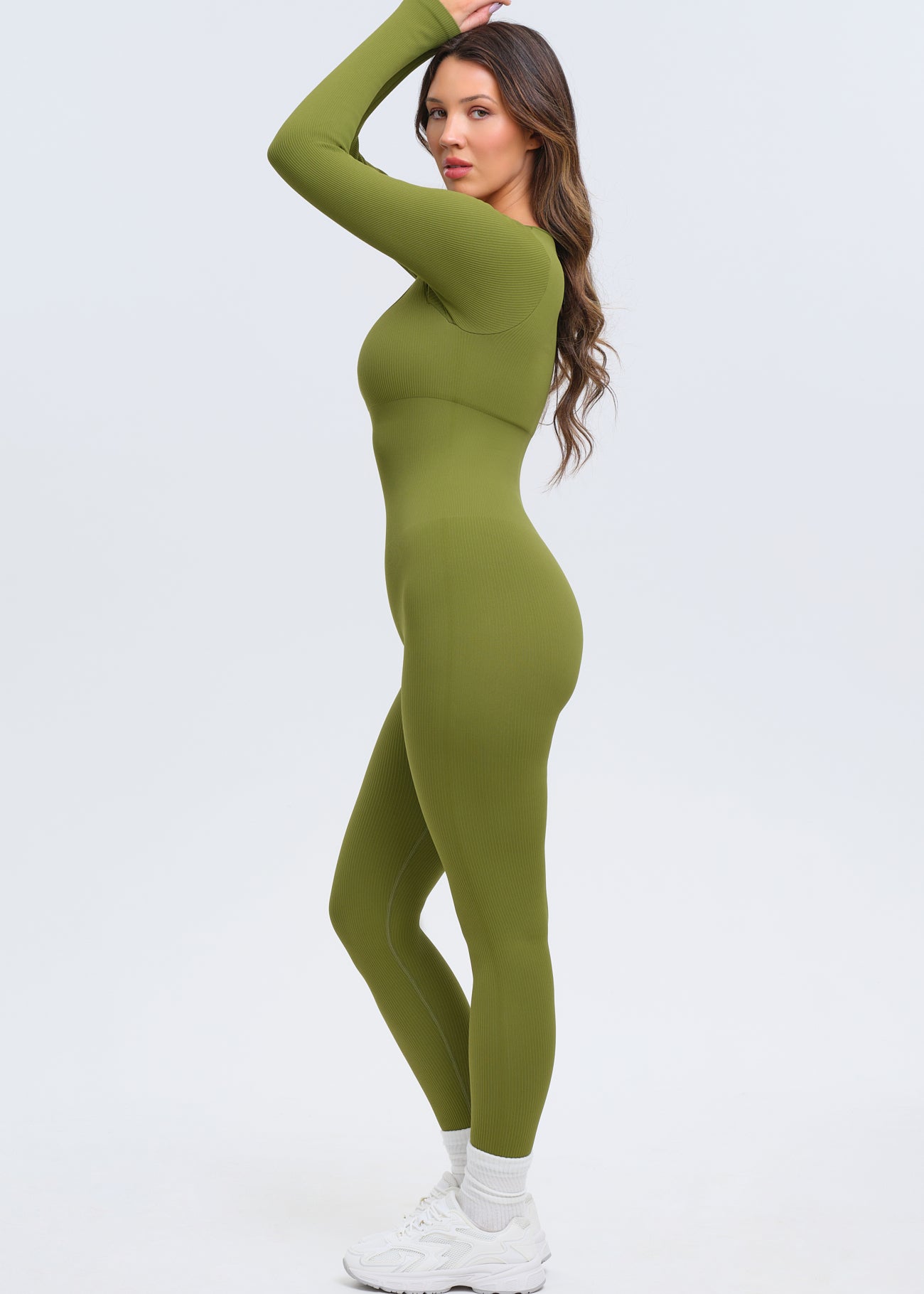 SnatchedKnit Longsleeve Jumpsuit