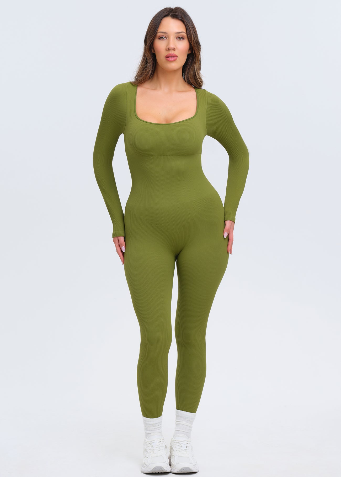 SnatchedKnit Longsleeve Jumpsuit