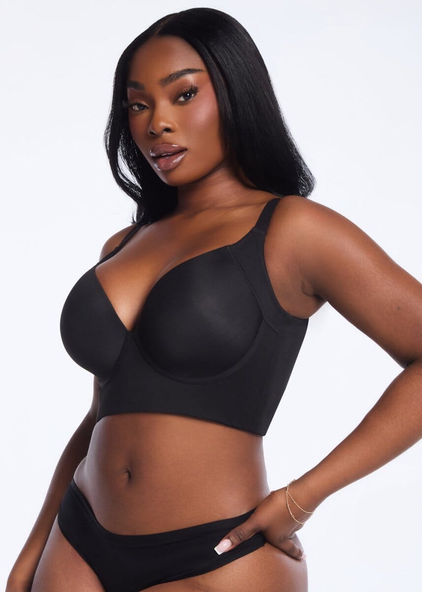 360Support Adjustable Wired Push Up Bra - She's Waisted