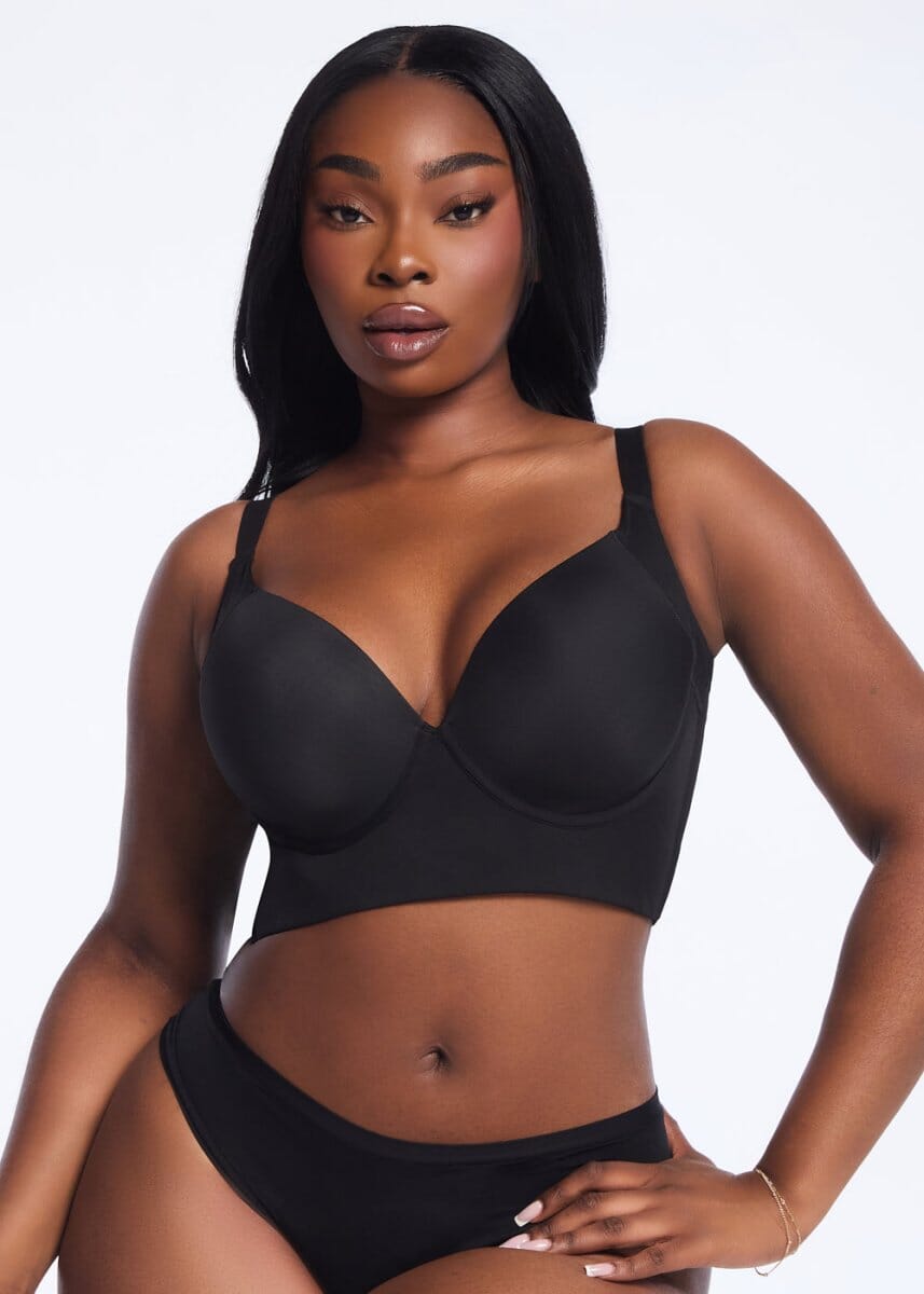 360Support Adjustable Wired Push Up Bra - She's Waisted