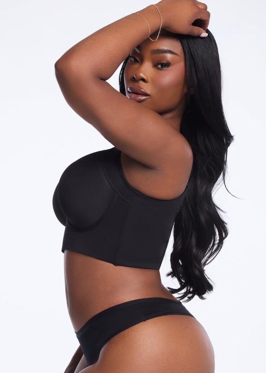 360Support Adjustable Wired Push Up Bra - She's Waisted