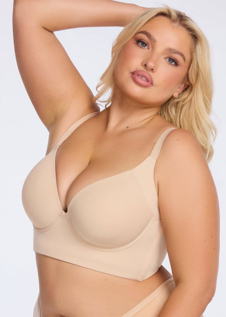 360Support Adjustable Wired Push Up Bra - She's Waisted