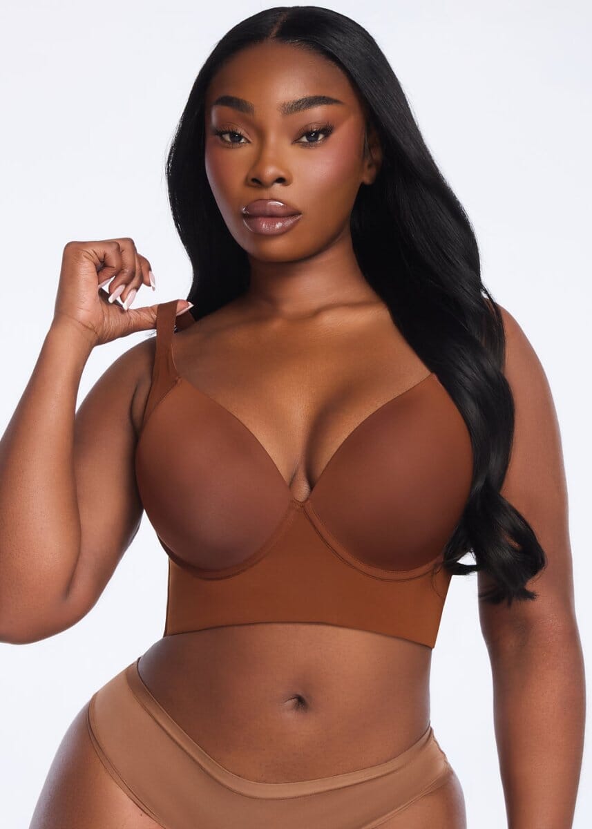 360Support Adjustable Wired Push Up Bra - She's Waisted