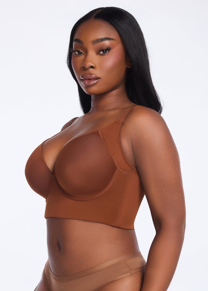 360Support Adjustable Wired Push Up Bra - She's Waisted
