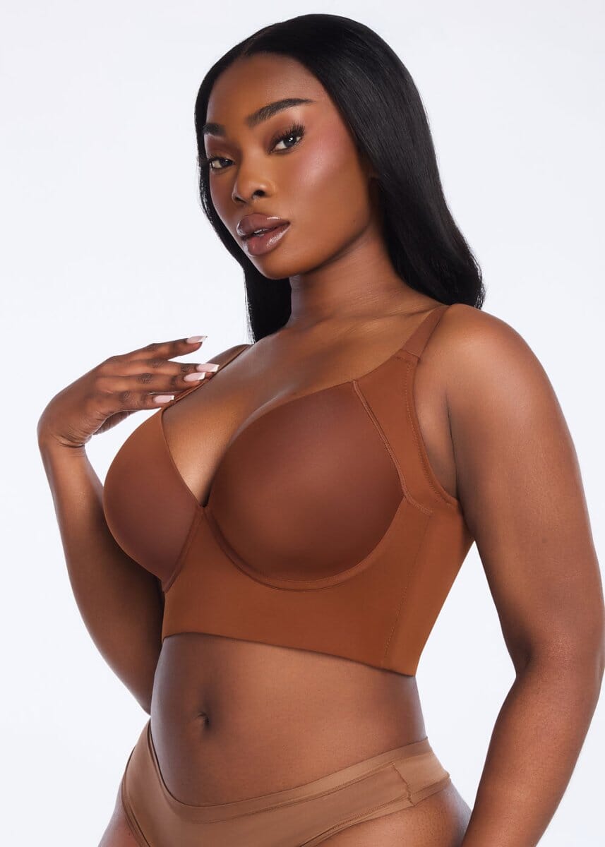 360Support Adjustable Wired Push Up Bra - She's Waisted