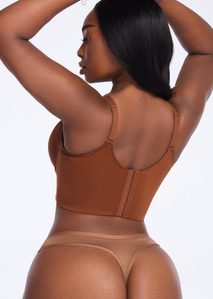 360Support Adjustable Wired Push Up Bra - She's Waisted