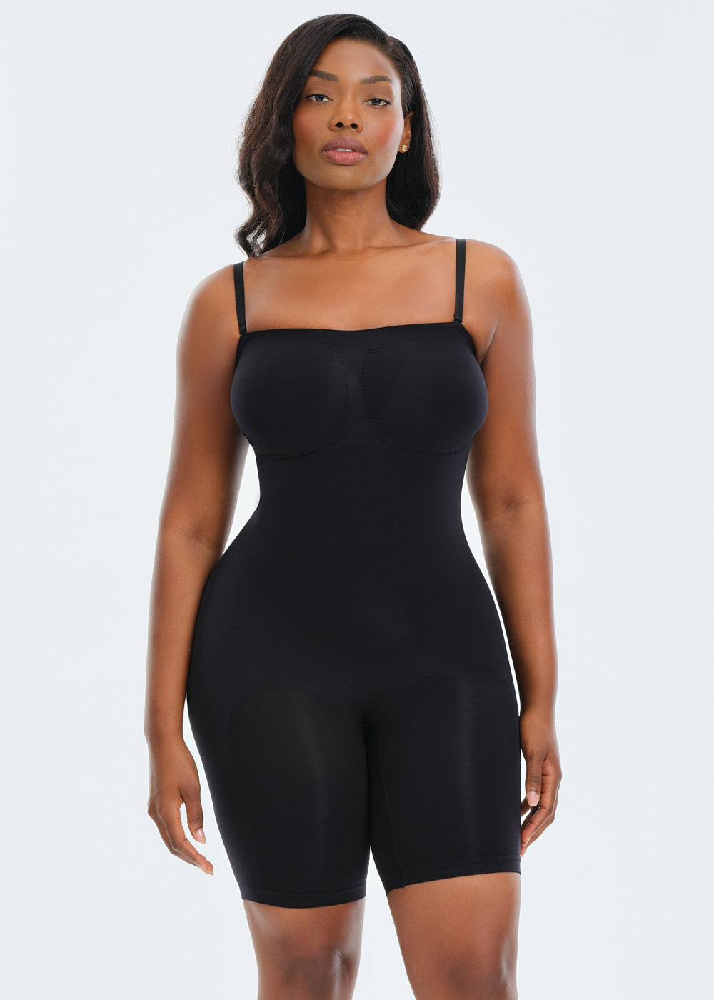 SmoothingSeamless Strapless Bodysuit Shorts