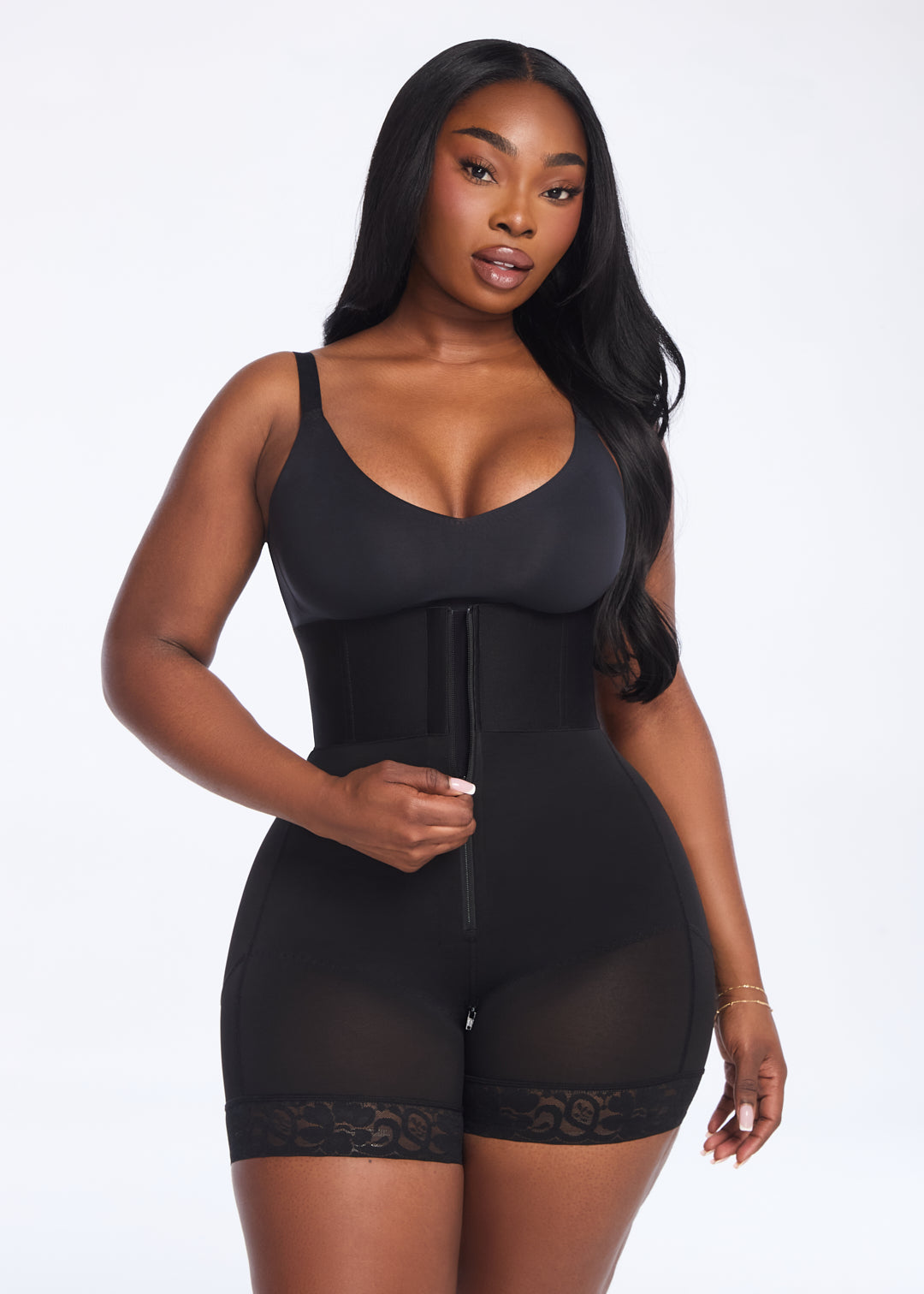 BootyBoosting High-Waist Zip Up BBL Shorts BootyBoosting High-Waist Zip Up BBL Shorts