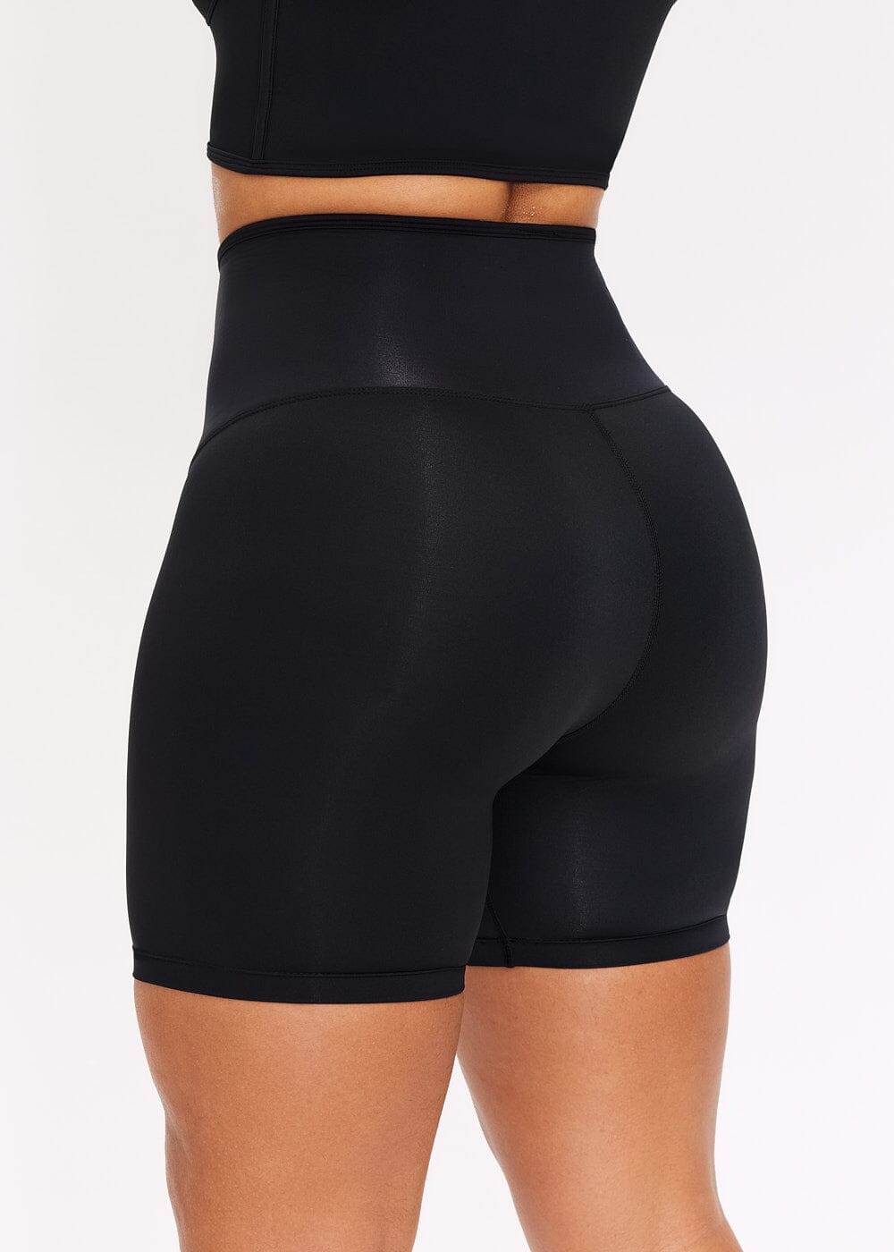 Sauna Compression Workout Shorts - She's Waisted
