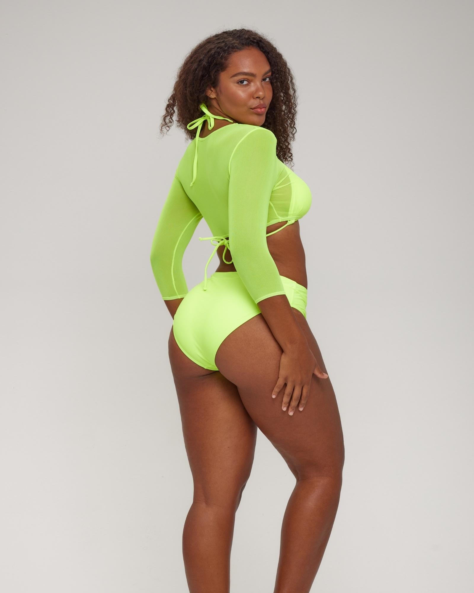 Sexy Beach Bikini Top + Mesh Cover up