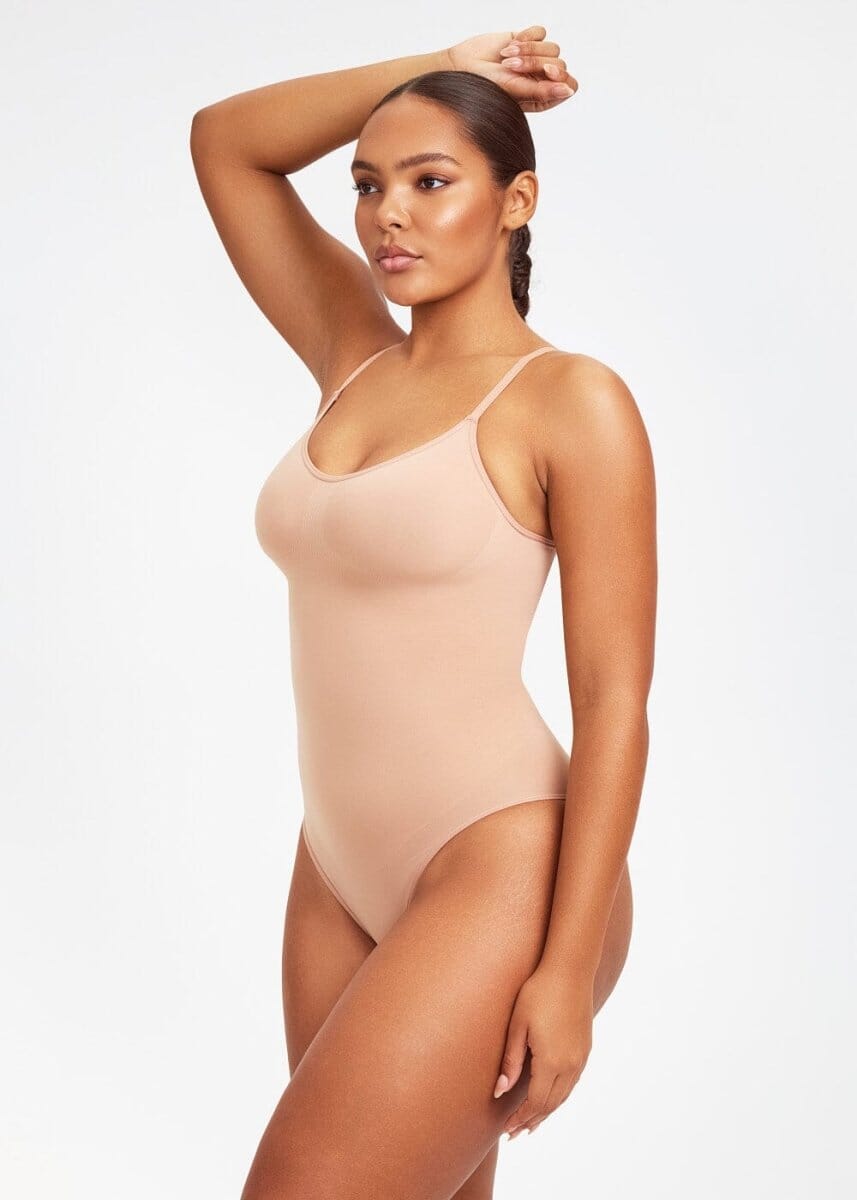 Smoothing Bodysuit Brief Shaper - She's Waisted