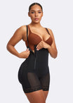 Booty Boosting Body Suit - Side Zipper - She's Waisted