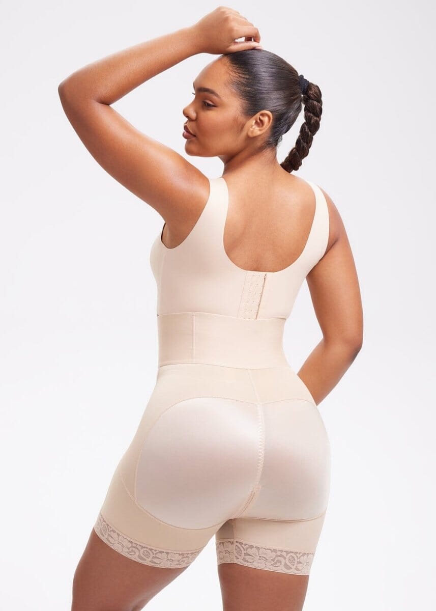 High-Waist BBL Shorts - She's Waisted