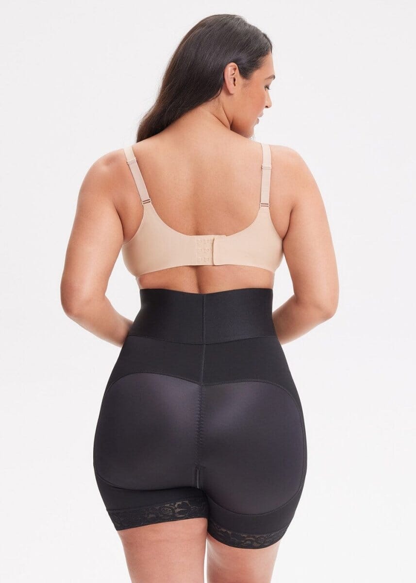 High-Waist BBL Shorts - She's Waisted