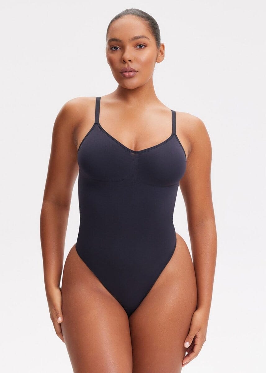 Smoothing Open-Back Thong Shaper - She's Waisted