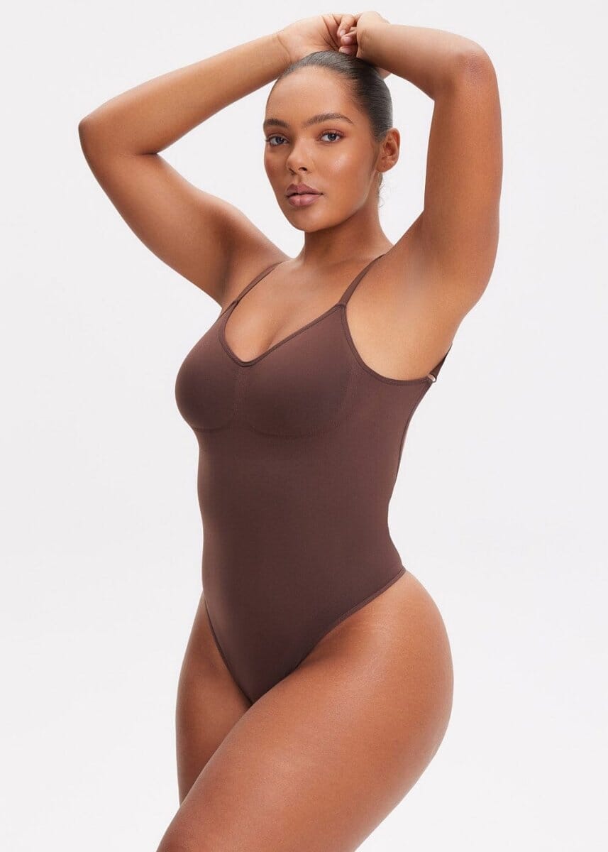 Smoothing Open-Back Thong Shaper - She's Waisted