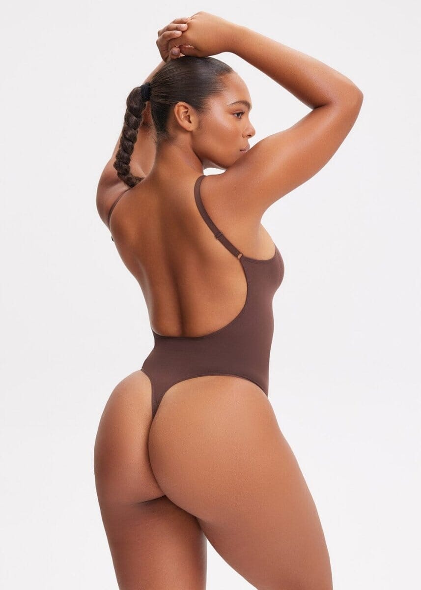 Smoothing Open-Back Thong Shaper - She's Waisted