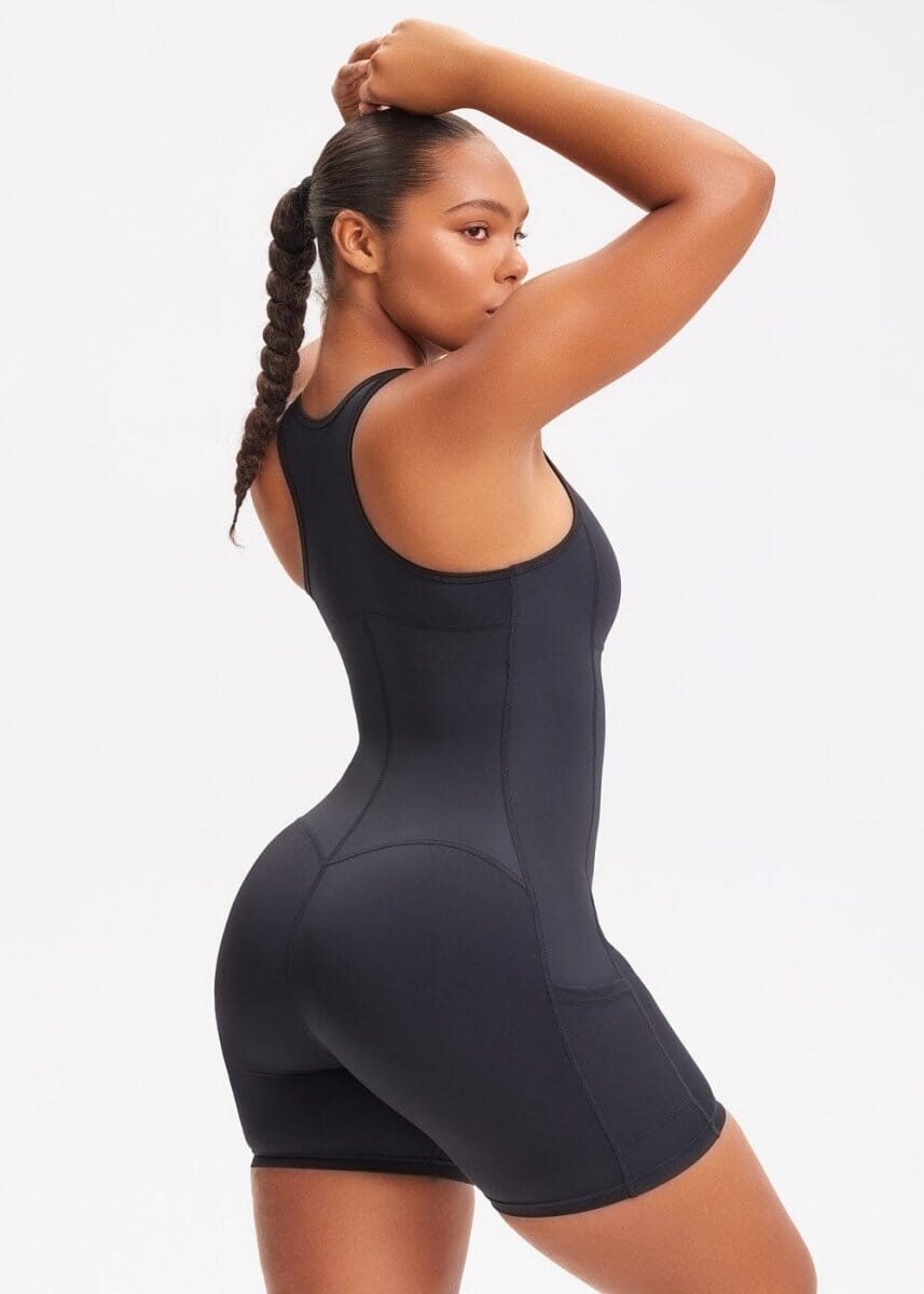 Sauna Workout Compression Jumpsuit - She's Waisted