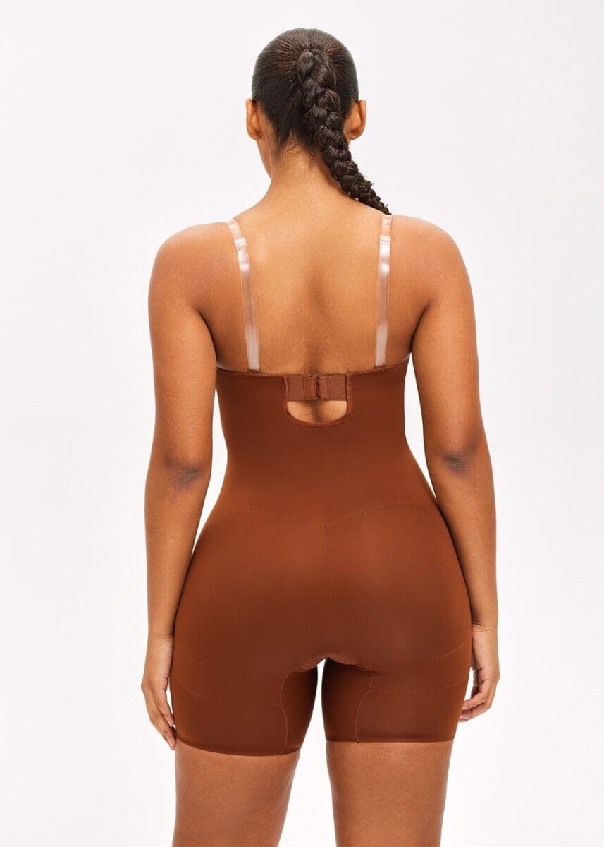Push Up Bra & Bodysuit Shorts - She's Waisted