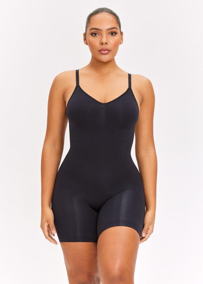 Smoothing Seamless Open Back Shaper - She's Waisted