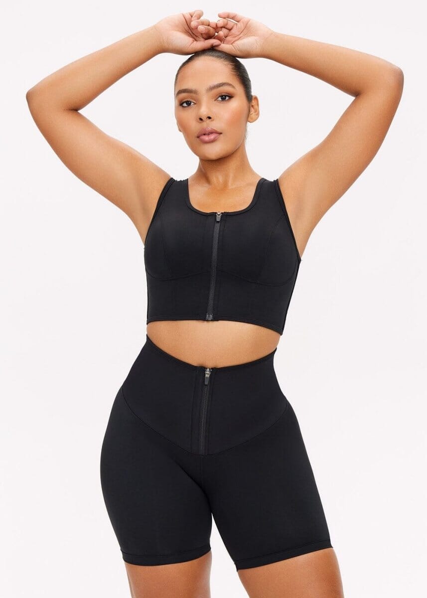 Sauna Compression Workout Shorts - She's Waisted