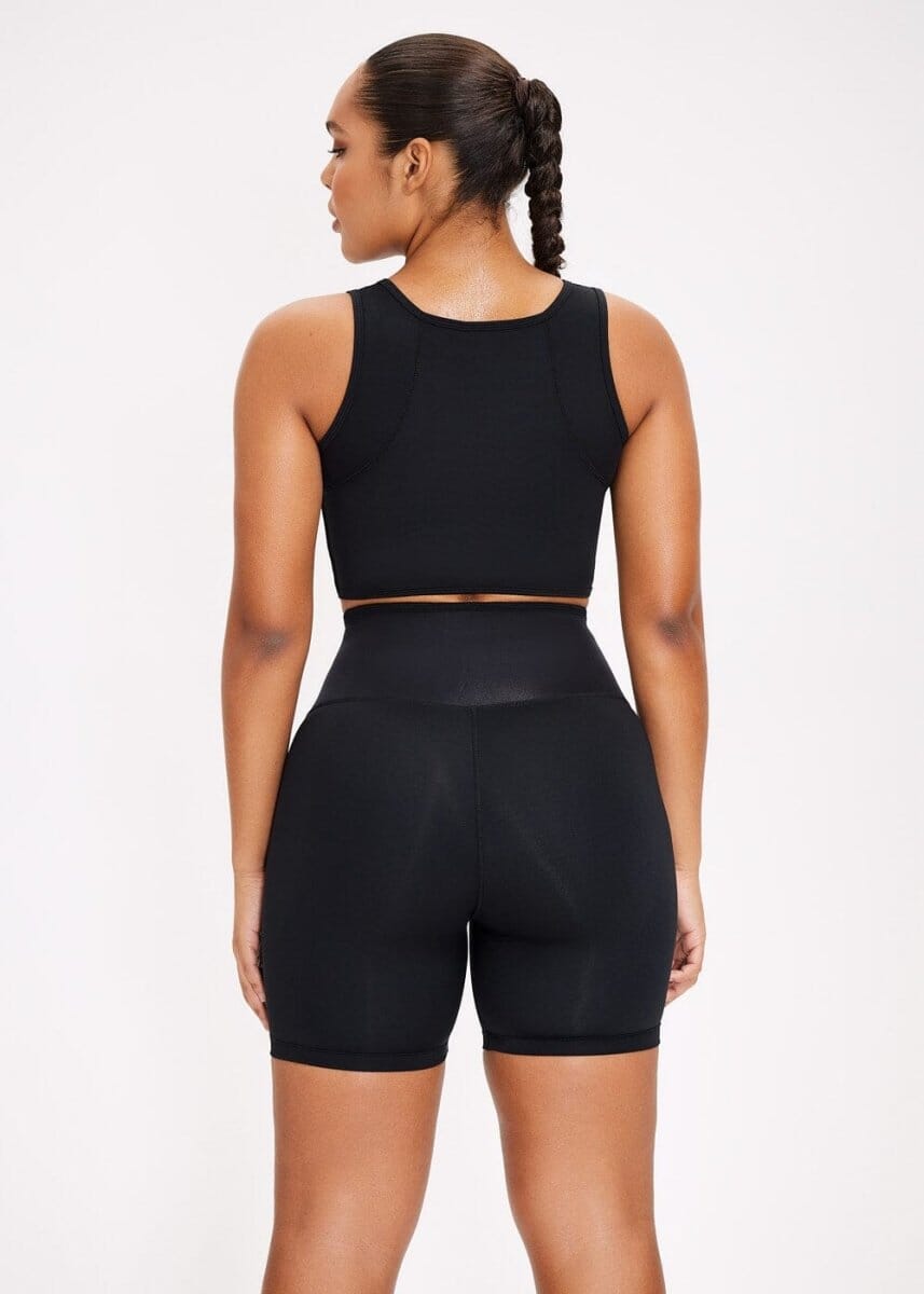 Sauna Compression Workout Shorts - She's Waisted