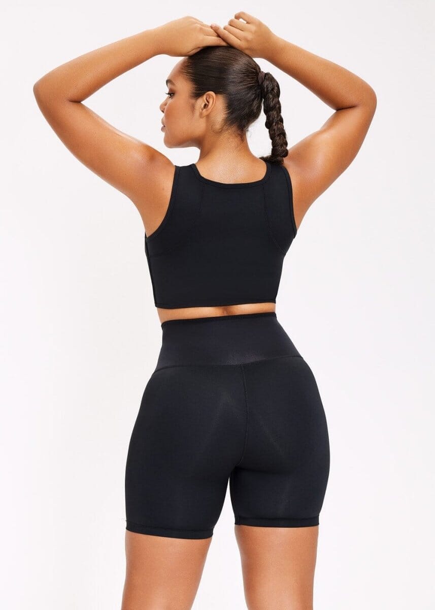 Sauna Compression Workout Shorts - She's Waisted