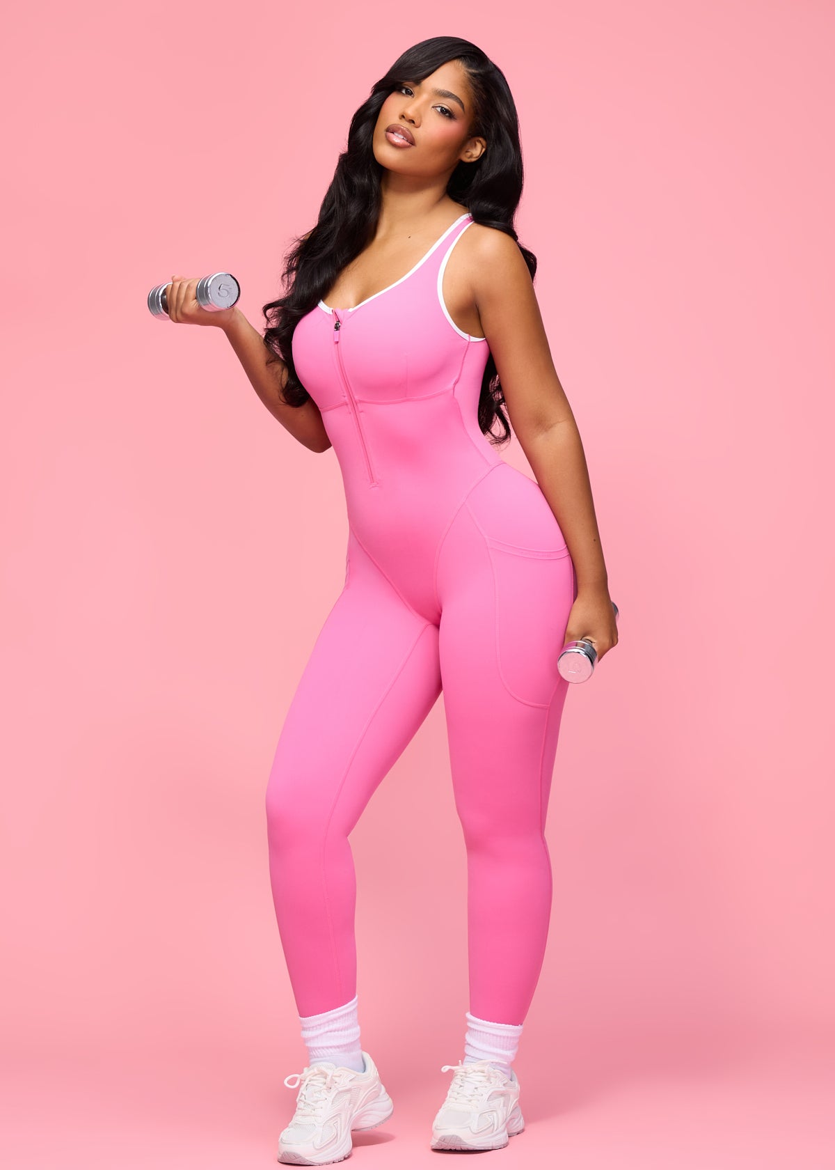 SaunaSculpt Jumpsuit W/ Pockets