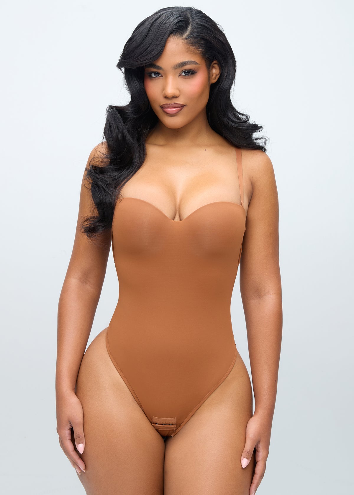 BraSculpt Strapless Bodysuit Thong