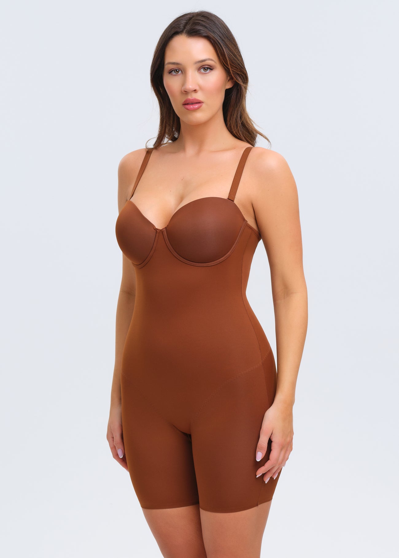 BraSculpt Strapless Bodysuit Shorts