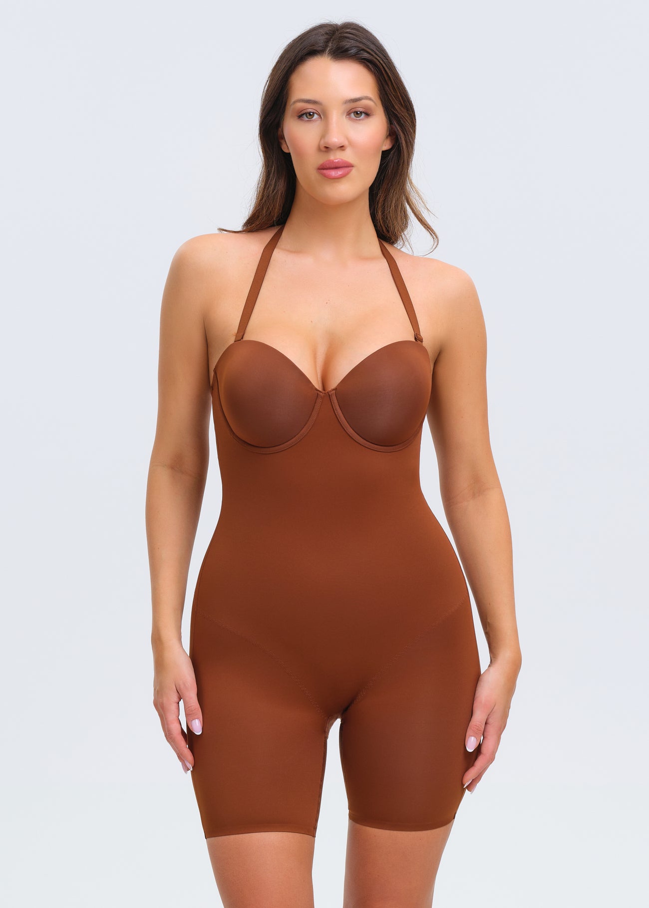 BraSculpt Strapless Bodysuit Shorts