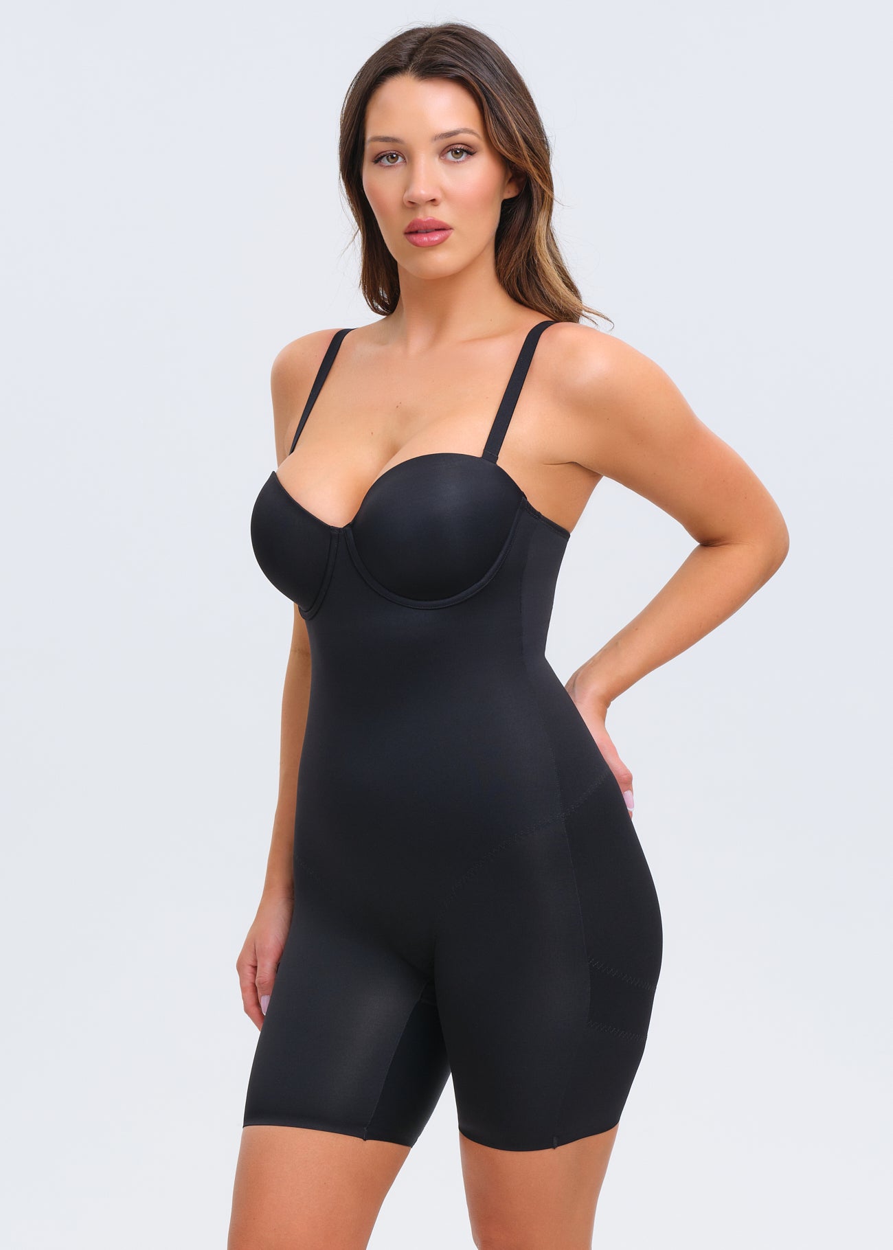 BraSculpt Strapless Bodysuit Shorts